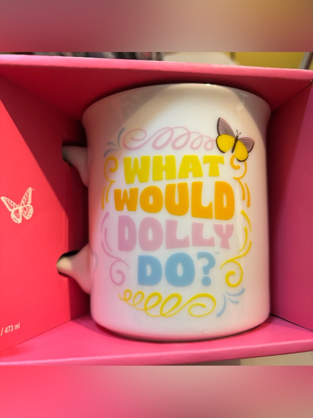 Dolly Parton mug NWT